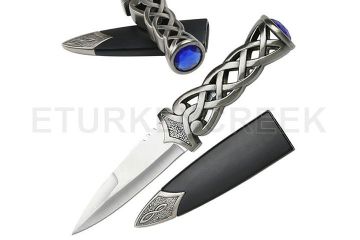Snake Eye Tactical Scottish Dagger With Scabbard