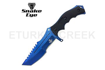 Snake Eye Tactical Heavy Duty Fix Blade Knife 8.5" W/Case