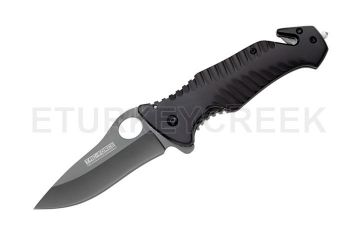 SNAKE EYE Heavy Tactical Rescue Spring Assist Knife 5"