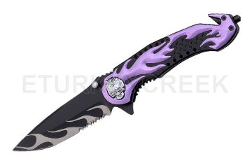 SNAKE EYE SE- 891PE SPRING ASSISTED KNIFE 4.5"CLOSED