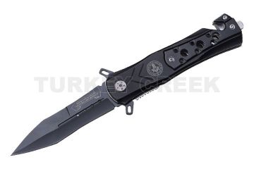 "Mason" Rescue Folder Spring Assist Knife 4.5" Closed