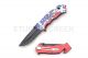 "In God We Trust " USA Tactical Folder Spring Assist Knife 4.5