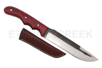 Wild Turkey Handmade Custom Sawmill Hunter Knife