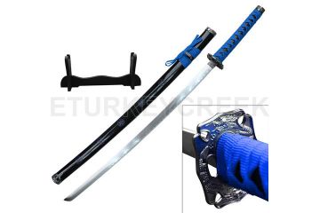 Snake Eye Tactical Samurai Sword with Display Stand - SW-72BL