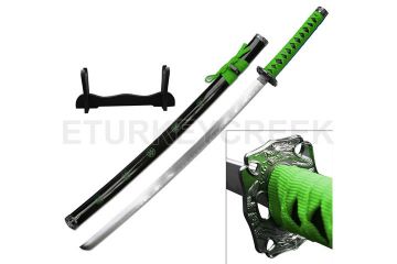 Snake Eye Tactical Samurai Sword with Display Stand - SW-72GN