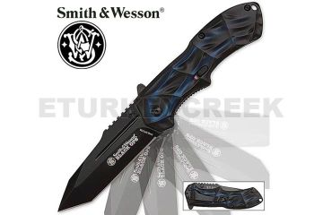 Smith & Wesson Black Operations Tanto Point w/ Combo Edge
