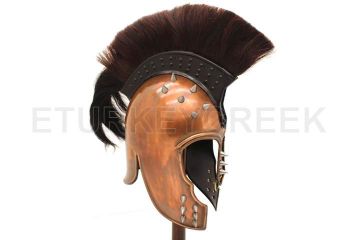 Medieval Warrior Brand 20G Steel Punk Trojan Helmet