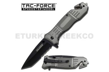 4.5" Closed Rescue Spring Assisted Opening Knife