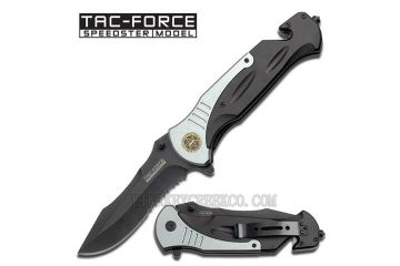 " Sheriff " Jumbo Rescue Folder Action Assist Knife 6" Closed