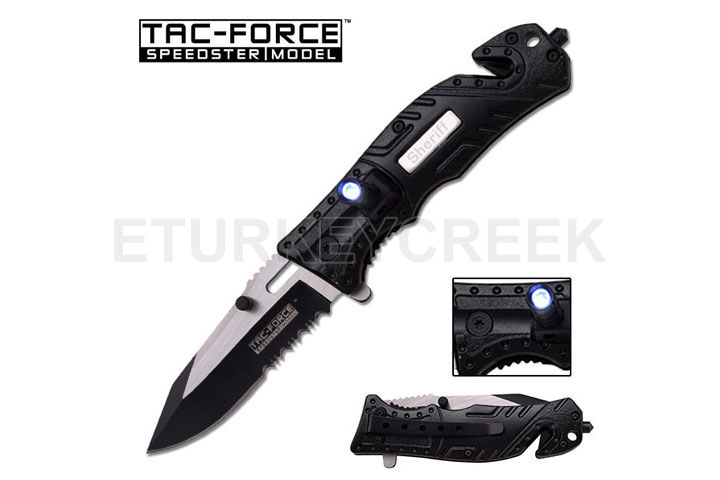 TAC FORCE TF-835SH 4.5" CLOSED SPRING ASSISTED FOLDER