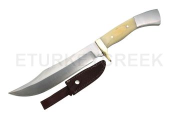 Wild Turkey Handmade Custom Steel Hunting Blade