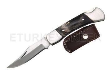 Wild Turkey Handmade Custom Folding Knife 4.5"
