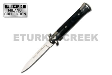 "Premium Milano Collection" Action Assist Knife 5" Closed BlackP