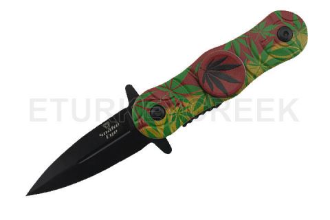 Turkey Creek Trading Company Inc.: SNAKE EYE TACTICAL EXCLUSIVE SPRING  ASSIST SPINNER KNIFE 3